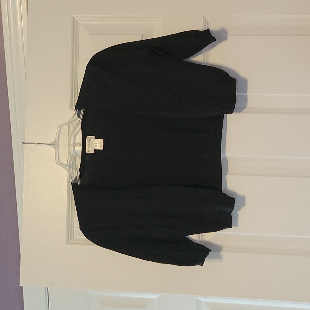 Mother Maternity black sweater top